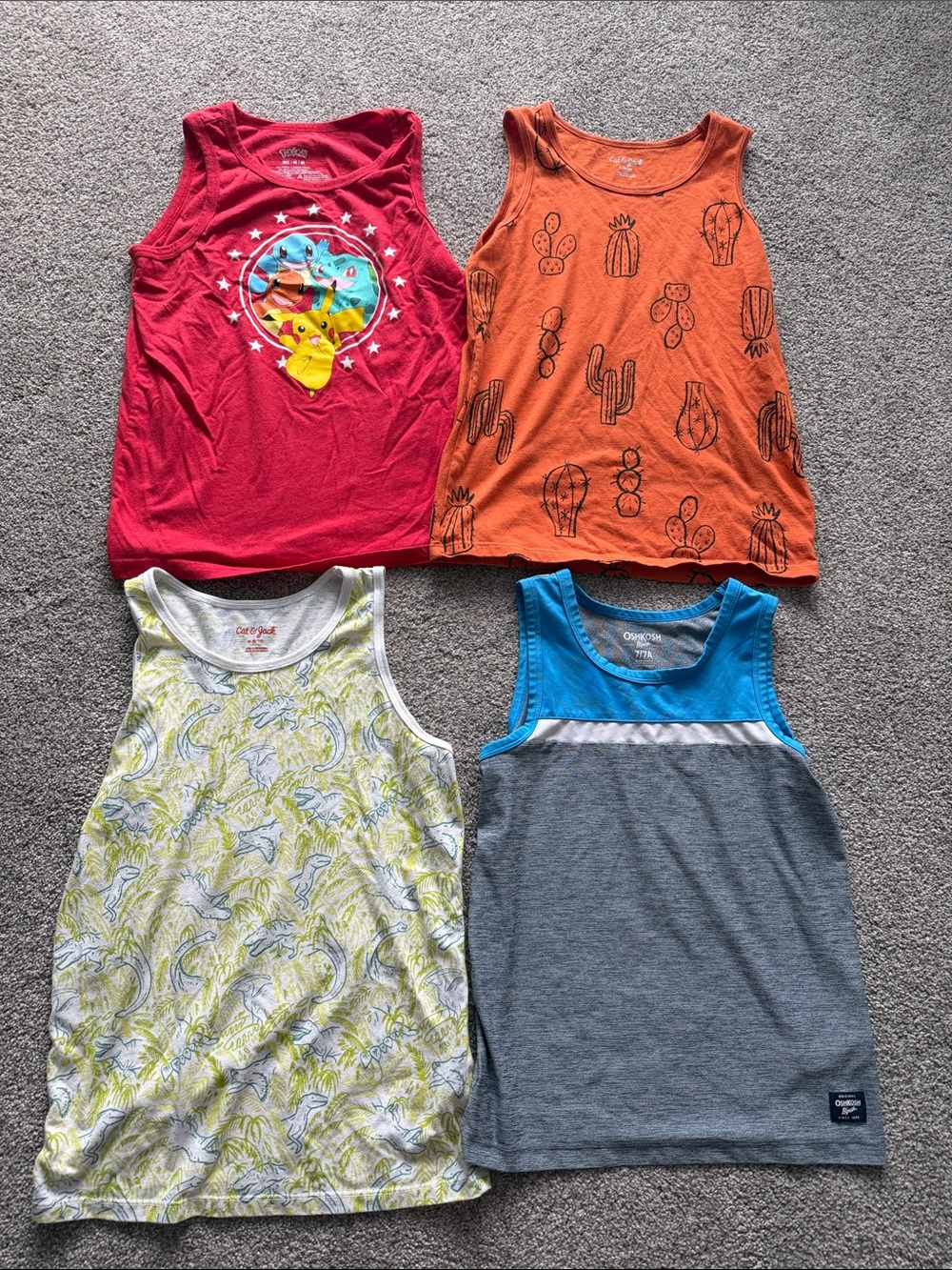 Boys Lot of Tank Tops